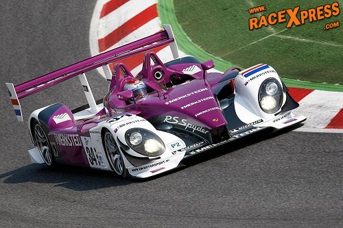 Jos Verstappen in de Porsche RS Spyder/Foto Frits van Eldik